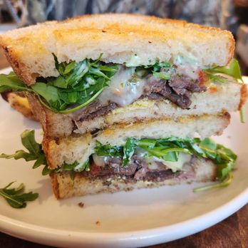 Prep and Pastry - Gilbert - "Steak" and eggs sandwich - New American Near Me - Gilbert, Arizona