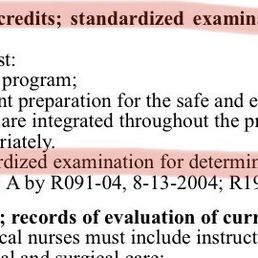 Highlighted is proof from the Nevada State Board of Nursing website of the violations that Las Vegas College CONTINUES to do.