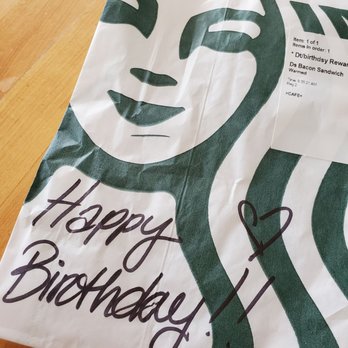 Starbucks - Free birthday sandwich!! - Coffee & Tea Near Me - Port Hueneme, California
