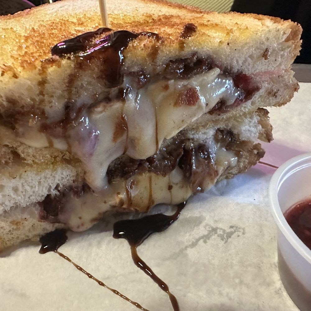 Grilled Cheese Gallery - Brie with raspberry! - Ice Cream & Frozen Yogurt Near Me - St. Augustine, Florida