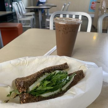 The Porter Junction Cafe - Pesto sandwich and Mexican mocha - Breakfast & Brunch Near Me - Los Angeles, California The Porter Junction Cafe - Pesto sandwich and Mexican mocha - Breakfast & Brunch Near Me - Los Angeles, California