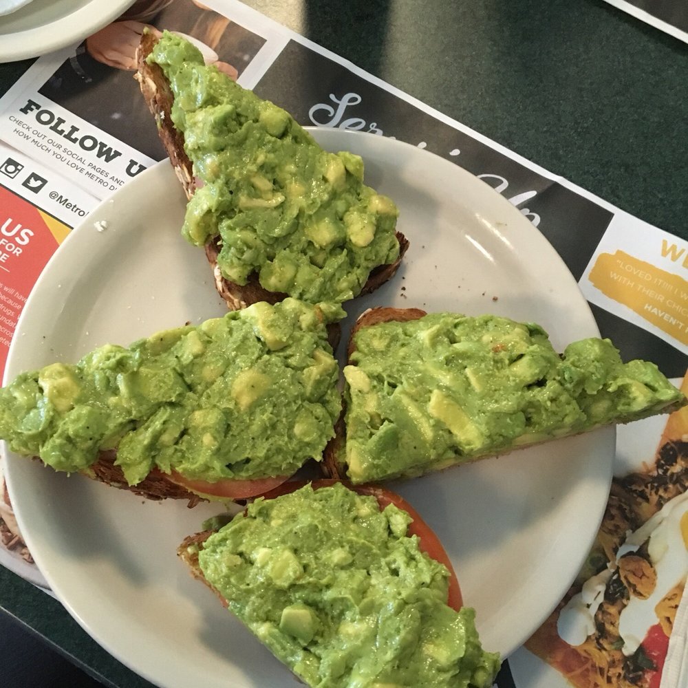Metro Diner - Avocado toast - Diners Near Me - Newark, Delaware Metro Diner - Avocado toast - Diners Near Me - Newark, Delaware