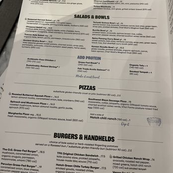 True Food Kitchen - Menu p1 - New American Near Me - Tucson, Arizona True Food Kitchen - Menu p1 - New American Near Me - Tucson, Arizona