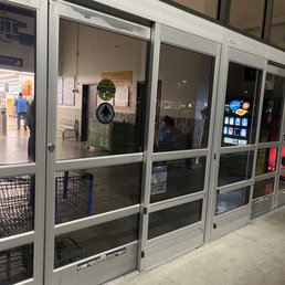 Exterior outside entrance of Walmart Supercenter - Crosby, Texas Exterior outside entrance of Walmart Supercenter - Crosby, Texas