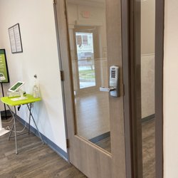 Quest Diagnostics - Greeted by a locked door for my appointment turn. Don't look for anyone personable.