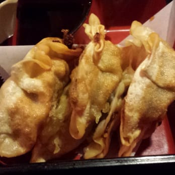 Crazy Sushi - Look st that gyoza omg - Sushi Bars Near Me - Rocklin, California