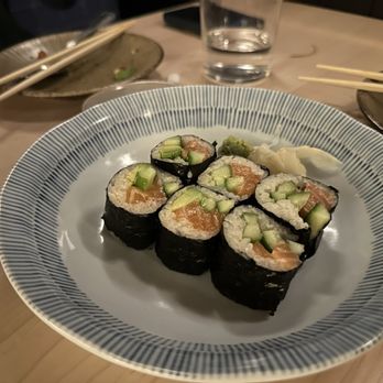 Crave Sushi Bar - Salmon roll - Japanese Near Me - New York, New York Crave Sushi Bar - Salmon roll - Japanese Near Me - New York, New York
