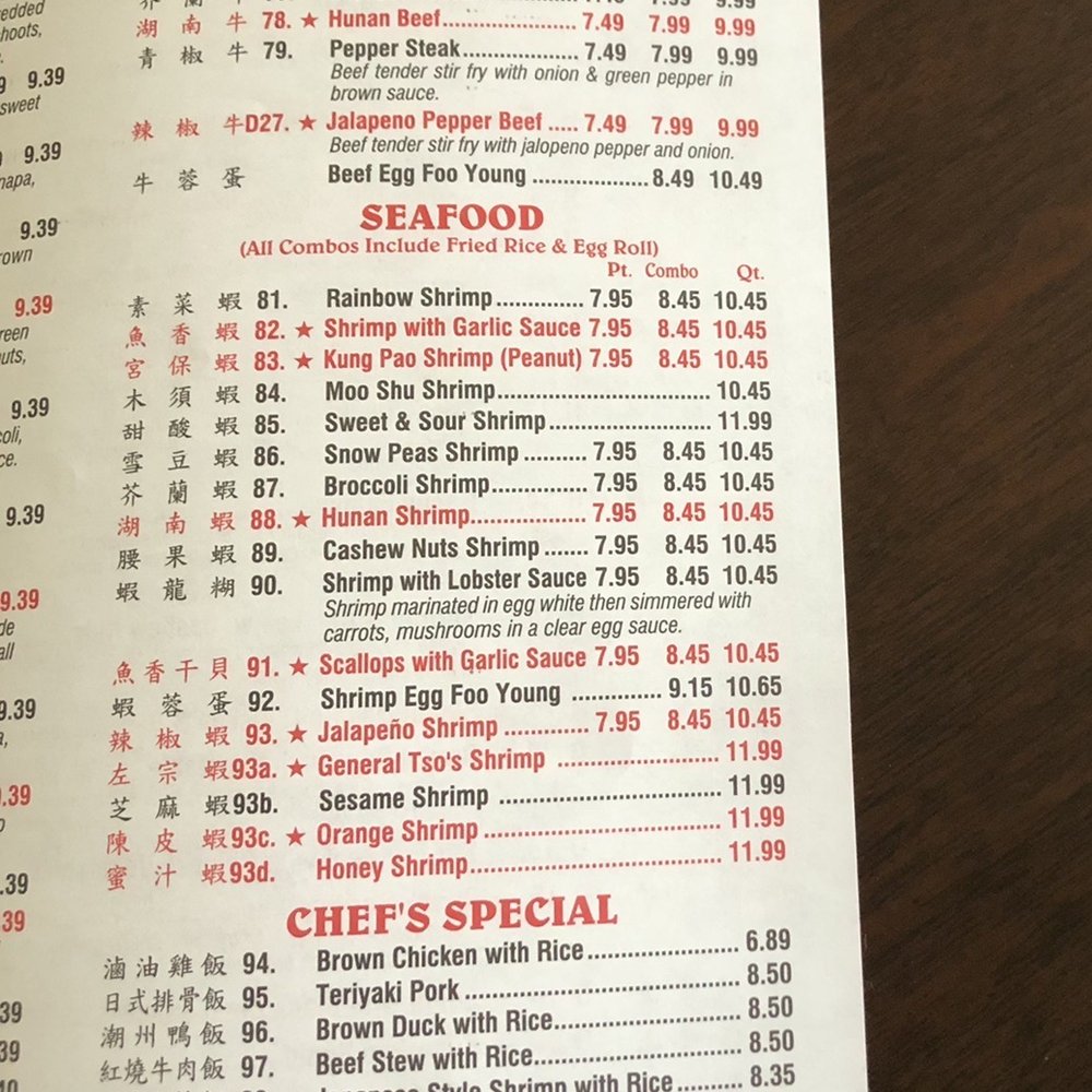 China Chef - Menu 12-2020 - Chinese Near Me - Ypsilanti, Michigan China Chef - Menu 12-2020 - Chinese Near Me - Ypsilanti, Michigan