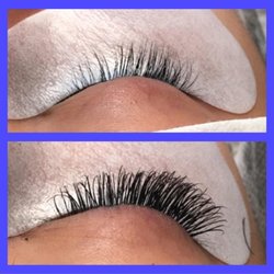 Flirt Lashes & Skin Care - Before and after