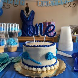 Cake and cupcakes
