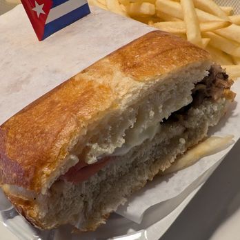Havana on Wheels - Cubano sandwich with side of fries - Food Trucks Near Me - San Jose, California Havana on Wheels - Cubano sandwich with side of fries - Food Trucks Near Me - San Jose, California