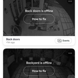 Vivint Smart Home - This is what my back cameras constantly look like