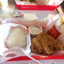 McDonald's - ライス付きはフィリピン限定らしい。