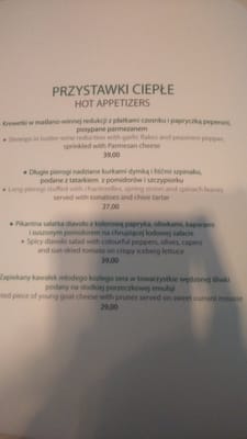 Menu photo 8 Trattoria La Riva Ostróda, WN Menu photo 8 Trattoria La Riva Ostróda, WN
