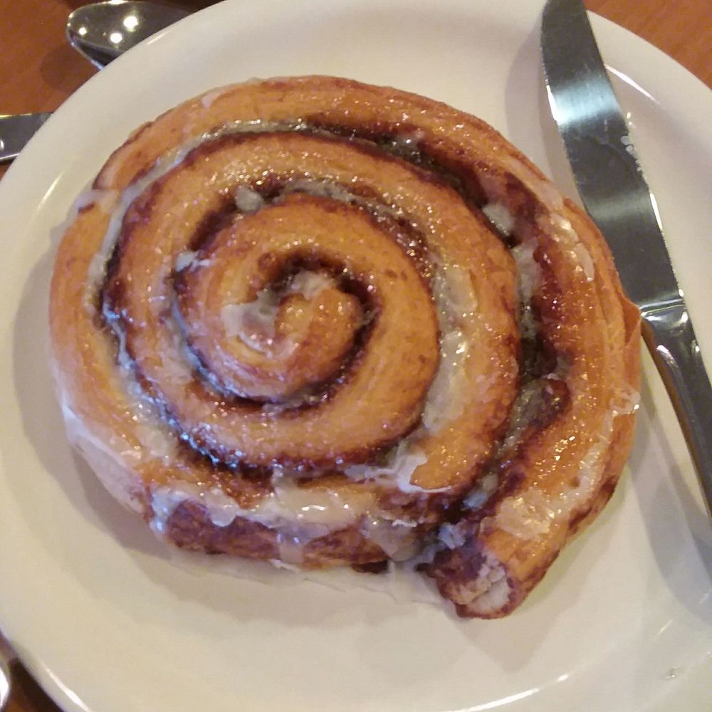 Sammy’s Cafe - Yummy cinnamon roll. Large enough for two. - Breakfast & Brunch Near Me - Rialto, California Sammy’s Cafe - Yummy cinnamon roll. Large enough for two. - Breakfast & Brunch Near Me - Rialto, California