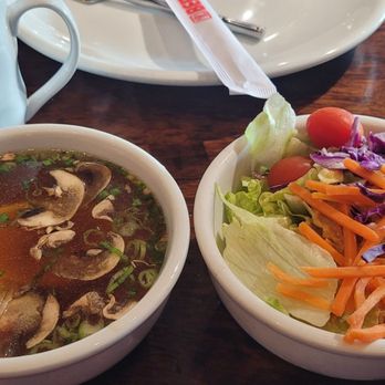 Benihana - Plano - Soup & salad with hot green tea - Steakhouses Near Me - Plano, Texas Benihana - Plano - Soup & salad with hot green tea - Steakhouses Near Me - Plano, Texas
