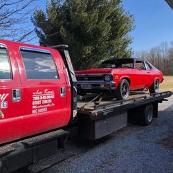 Stanley Towing & Auto Repair - Red on red looks so good together