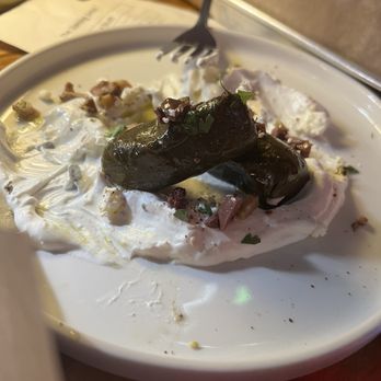 The Starving Artist - Grape leaves in whipped feta. Seriously amazing. Just give me a bowl of the feta - Dive Bars Near Me - Phoenix, Arizona The Starving Artist - Grape leaves in whipped feta. Seriously amazing. Just give me a bowl of the feta - Dive Bars Near Me - Phoenix, Arizona