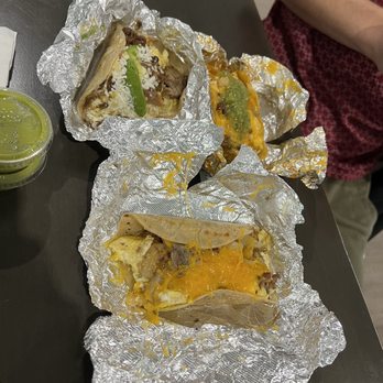 7taco - Barbacoa and Egg Taco - Tacos Near Me - Houston, Texas
