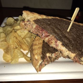 Big Sur Taphouse - The Reuben sandwich with pub chips. Huge sandwich! - Pubs Near Me - Big Sur, California Big Sur Taphouse - The Reuben sandwich with pub chips. Huge sandwich! - Pubs Near Me - Big Sur, California