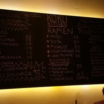 Koku Kitchen Ramen - Ramen Near Me - Barcelona, B