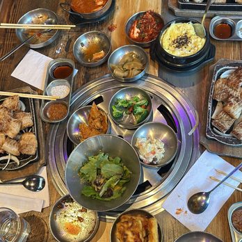 Love Korean BBQ - Pork Belly, LA Galbi, Beef Bibimbap, Cheese Steam Egg, Seafood Tofu Stew, and Kimchi Pork Stew - Korean Near Me - New York, New York Love Korean BBQ - Pork Belly, LA Galbi, Beef Bibimbap, Cheese Steam Egg, Seafood Tofu Stew, and Kimchi Pork Stew - Korean Near Me - New York, New York