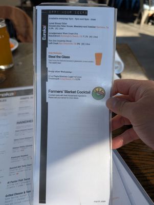 Menu photo 3 Eureka! Irvine, CA