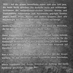 Landgericht Hamburg - Wichtige Worte