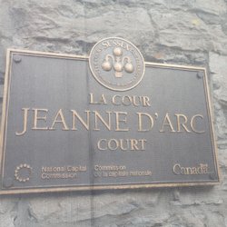 Jeanne D'arc Courtyard Gardens - Signage