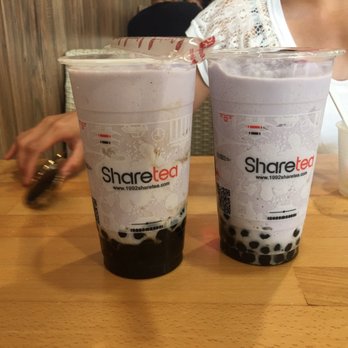Sharetea - Taro Tea Slush - Coffee & Tea Near Me - Fullerton, California