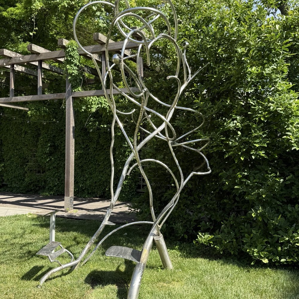 ArtsPark - Sometimes I Sits by Michael Helbing - Public Art Near Me - Indianapolis, Indiana