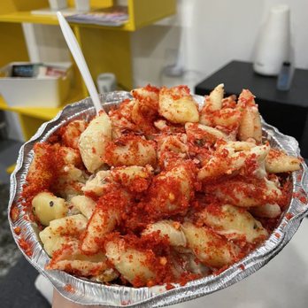 MAC’D - The Hellapeno with hot Cheetos crumbles - New American Near Me - Portland, Oregon MAC’D - The Hellapeno with hot Cheetos crumbles - New American Near Me - Portland, Oregon