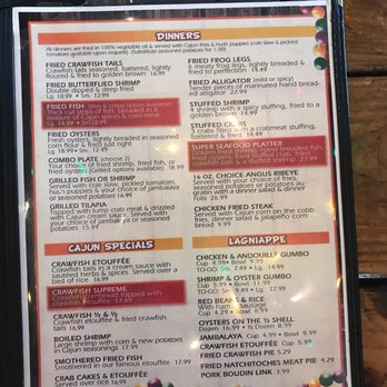 Crawdaddy's Kitchen - Menu - Seafood Near Me - Shreveport, Louisiana Crawdaddy's Kitchen - Menu - Seafood Near Me - Shreveport, Louisiana