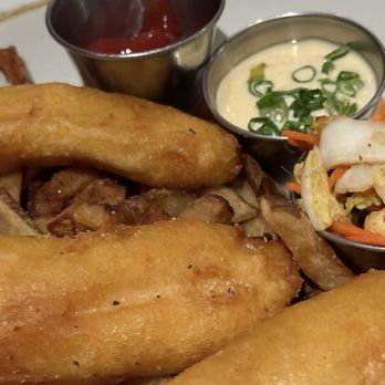 Monkeypod Kitchen - Fish (Opah) and chips - Tacos Near Me - Honolulu, Hawaii Monkeypod Kitchen - Fish (Opah) and chips - Tacos Near Me - Honolulu, Hawaii