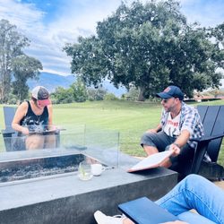 Ojai Valley Inn - My friiieeends for a decade from set