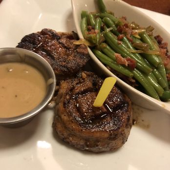 Cool Hand Luke's - Twin Filet Mignon with green beans... - Steakhouses Near Me - Tulare, California Cool Hand Luke's - Twin Filet Mignon with green beans... - Steakhouses Near Me - Tulare, California
