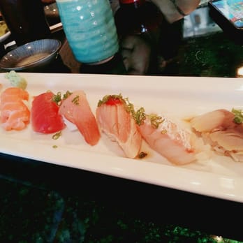 Sushi 4 Reel - Nigiri sampler. - Sushi Bars Near Me - Oceanside, California
