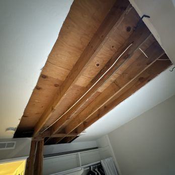 JW Builders - Jesse admitted his wrong and came back to remove our damaged drywall, leaving the ceiling open. - Carpenters Near Me