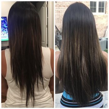 Exsalonce Salon - Extentions falling out and then fixed w/ correct length - Hair Salons Near Me - Chicago, Illinois