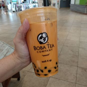 Boba Tea Company - My Thai with regular boba! If you're at the mall and want Thai tea it's a good mid grade tea. - Coffee & Tea Near Me - Chandler, Arizona Boba Tea Company - My Thai with regular boba! If you're at the mall and want Thai tea it's a good mid grade tea. - Coffee & Tea Near Me - Chandler, Arizona
