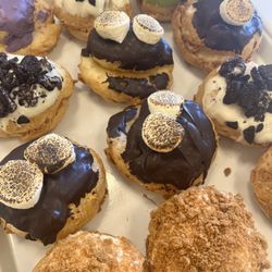 Beard Papa's - Cream puffs, cookie butter, s'mores, Oreo