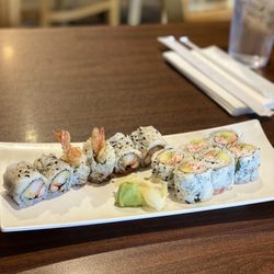 Osaka Ramen and Sushi - Shrimp Tempura Roll & Spicy California Roll