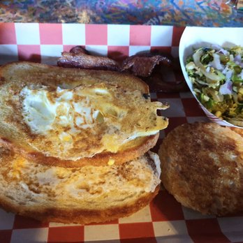 Katalina's - Sweet and spicy bacon, brussel sprouts hash , eggs on sourdough - Breakfast & Brunch Near Me - Columbus, Ohio Katalina's - Sweet and spicy bacon, brussel sprouts hash , eggs on sourdough - Breakfast & Brunch Near Me - Columbus, Ohio