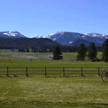 Bitterroot River Ranch - view from the back porch - Bed & Breakfast Near Me - Darby, Montana Bitterroot River Ranch - view from the back porch - Bed & Breakfast Near Me - Darby, Montana