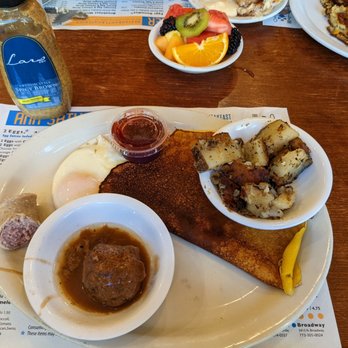 Ann Sather Restaurant - Swedish breakfast platter with hash browns - Scandinavian Near Me - Chicago, Illinois Ann Sather Restaurant - Swedish breakfast platter with hash browns - Scandinavian Near Me - Chicago, Illinois