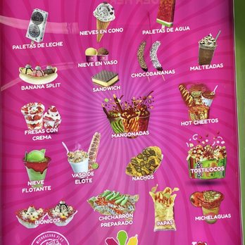 La Michoacana Plus - Tulare - the menu - Ice Cream & Frozen Yogurt Near Me - Tulare, California