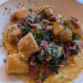 Bianco - Gnocchi with pancetta - Italian Near Me - Edmonton, Alberta Bianco - Gnocchi with pancetta - Italian Near Me - Edmonton, Alberta