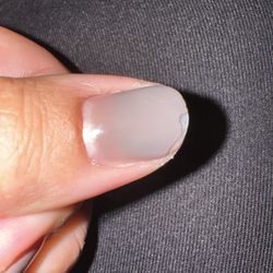La Vogue Nails & Lash - Lone Tree - Thumb is completely ruined.