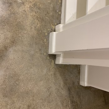 Rose Restoration - Looks like pools of latte. Disappointing when I know they can match better. - Refinishing Services Near Me - Fairfax, Virginia