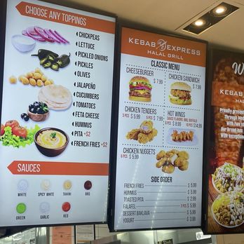 Kebab Express - Menu - Mediterranean Near Me - New York, New York